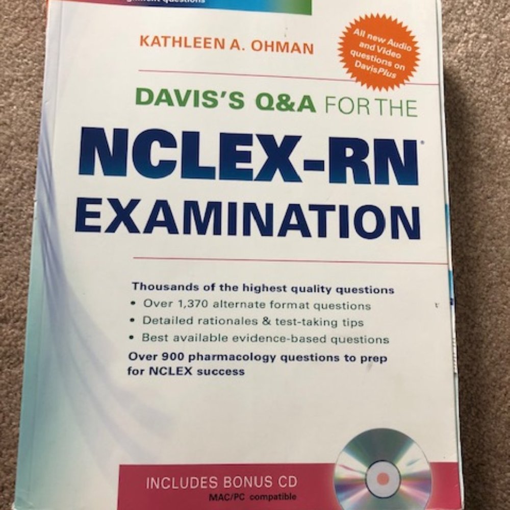 Davis NCLEX-RN textbook 2000 questions